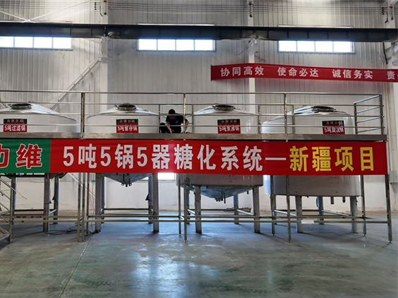 蚌埠精酿啤酒设备厂—5吨精酿啤酒设备—新疆项目